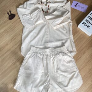 Conjunto Vitória - Creme