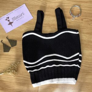 Cropped Melissa - Preto