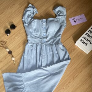 Vestido Teresa - Azul