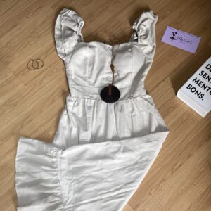 Vestido Teresa - Creme