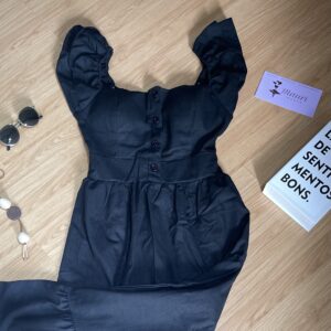 Vestido Teresa - Preto