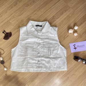 Colete Estela - Creme